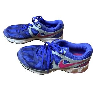 Nike Air Max Run Lite 4 Youth 5Y Purple Blue Pink Running Shoes Womens 6.5